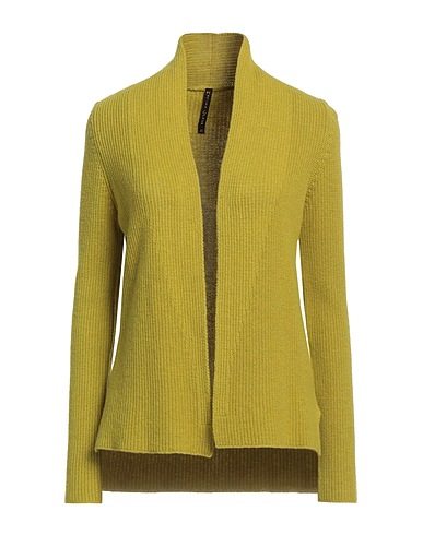 MANILA GRACE Cardigan Lime green 35% Polyamide, 30% Wool, 30% Viscose, 5% Cashmere