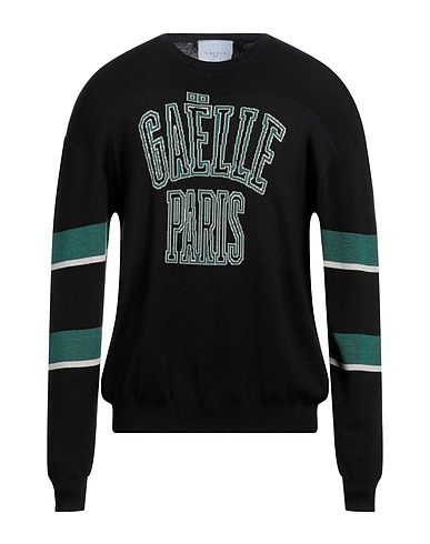 GAëLLE Paris Jumper Black 50% Merino Wool, 50% Acrylic