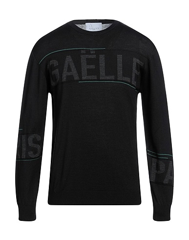 GAëLLE Paris Jumper Black 50% Merino Wool, 50% Acrylic
