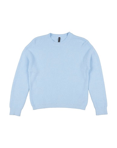 MANILA GRACE Sweater Sky blue 65% Nylon, 27% Viscose, 8% Polyester