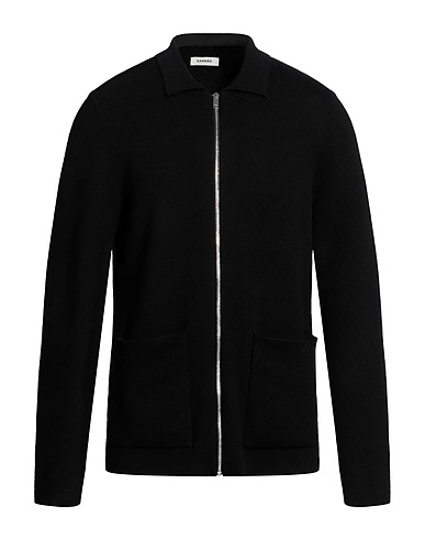 SANDRO Cardigan Black 44% Wool, 36% Viscose, 14% Polyamide, 5% Cashmere, 1% Elastane