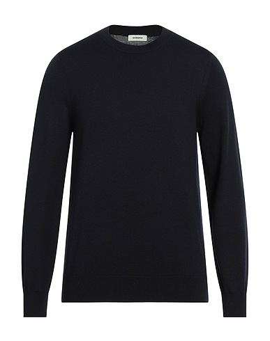 SANDRO Sweater Midnight blue 100% Wool