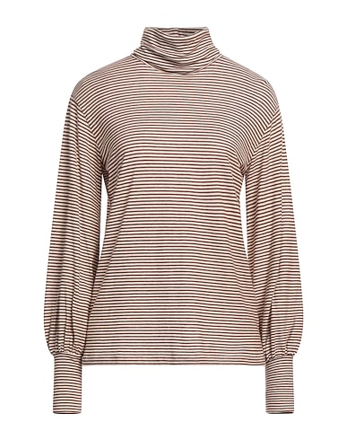 FLOOR Polo neck Brown 100% Cotton