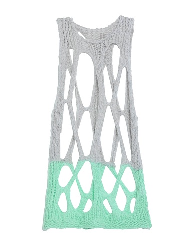RICK OWENS Sleeveless sweater Grey 43% Mohair wool, 43% Alpaca wool, 14% Polyamide