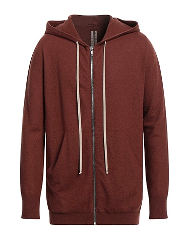 RICK OWENS Cardigan Brown 100% Cashmere