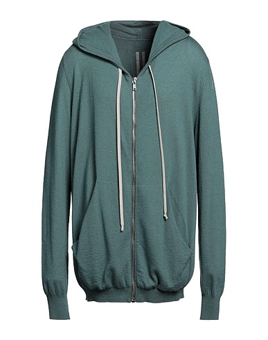 RICK OWENS Cardigan Emerald green 100% Cashmere