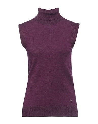 YES ZEE by ESSENZA Polo neck Purple 50% Viscose, 28% Polyester, 22% Polyamide