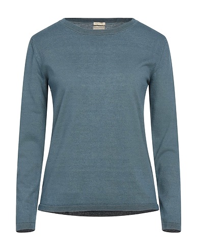 MASSIMO ALBA Jumper Slate blue 85% Cotton, 15% Cashmere