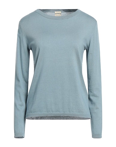MASSIMO ALBA Sweater Pastel blue 85% Cotton, 15% Cashmere