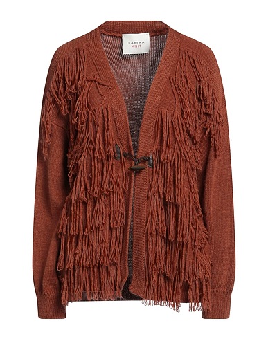 KARTIKA Cardigan Brown 74% Acrylic, 26% Polyester