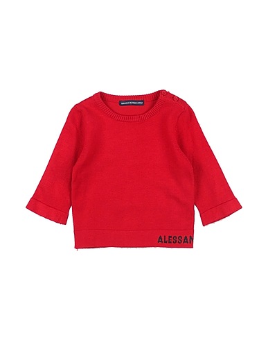 DANIELE ALESSANDRINI Jumper Red 80% Viscose, 20% Nylon