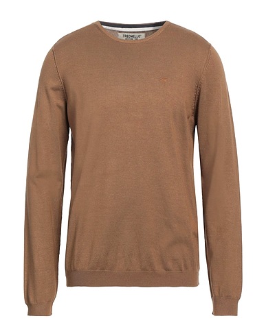 FRED MELLO Jumper Camel 70% Viscose, 30% Polyamide