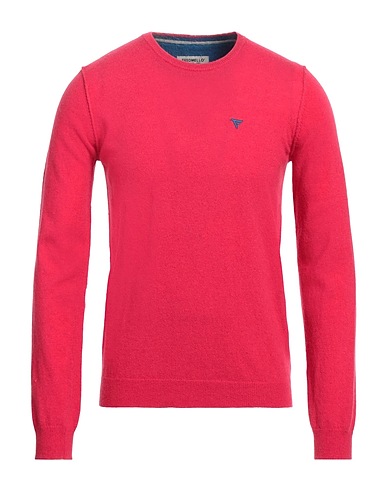FRED MELLO Pullover Magenta 50% Lana d'agnello, 50% Poliammide