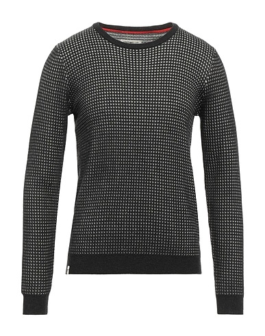 FRED MELLO Pullover Nero 55% Poliestere, 20% Acrilico, 20% Poliammide, 5% Lana