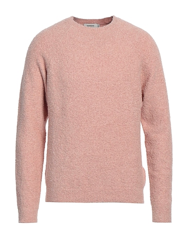 SANDRO Jumper Pink 74% Cotton, 21% Polyamide, 5% Elastane