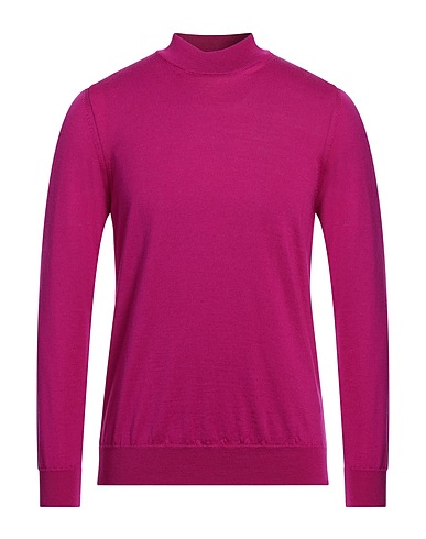 MASQ Turtleneck Magenta 100% Merino Wool