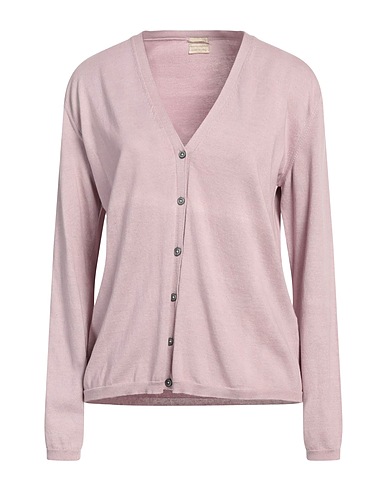 MASSIMO ALBA Cardigan Lilac 85% Cotton, 15% Cashmere