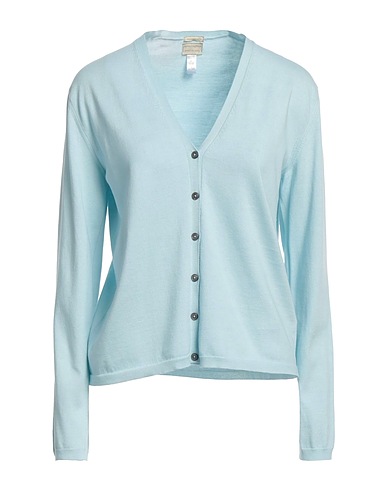 MASSIMO ALBA Cardigan Sky blue 85% Cotton, 15% Cashmere