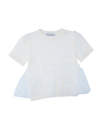 SIMONETTA Jumper White 40% Merino Wool, 30% Viscose, 20% Polyamide, 10% Cashmere