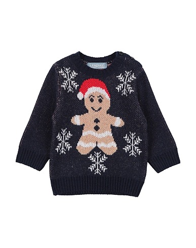 I RAGAZZI di VIAELISA Jumper Midnight blue 40% Wool, 30% Viscose, 20% Polyamide, 10% Cashmere