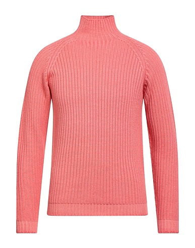 FILIPPO DE LAURENTIIS Polo neck Coral 100% Merino Wool