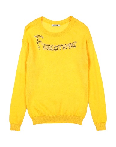 FRACOMINA MINI Jumper Yellow 70% Acrylic, 30% Wool