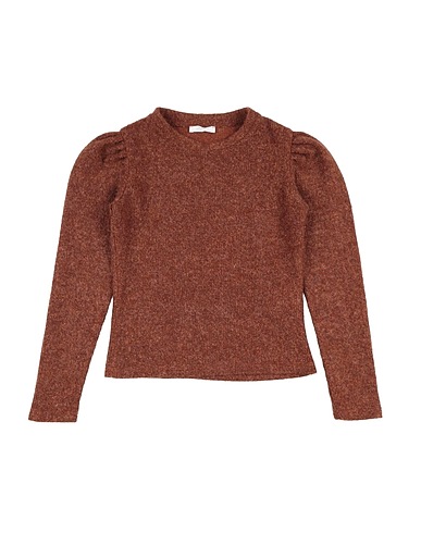 L:Ú L:Ú by MISS GRANT Pullover Braun 86% Polyester, 10% Viskose, 4% Elastan
