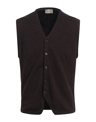 BROOKSFIELD Cardigan Brown 83% Virgin Wool, 17% Polyamide