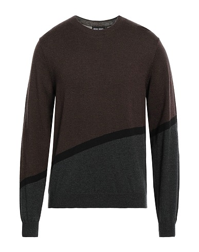 ANTONY MORATO Sweater Dark brown 40% Acrylic, 30% Merino Wool, 30% Polyamide