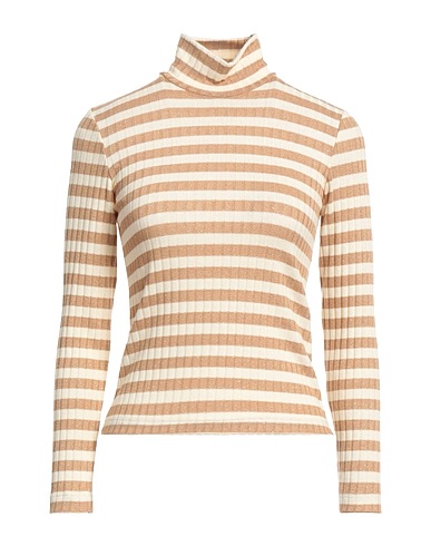 KARTIKA Turtleneck Camel 61% Polyester, 32% Viscose, 5% Elastane, 2% Polyamide
