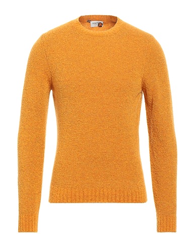 HERITAGE Pullover Giallo ocra 80% Lana, 20% Nylon