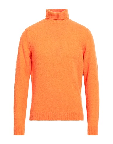 HERITAGE Polo neck Orange 80% Wool, 20% Nylon