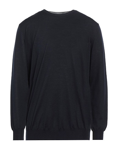 FERRANTE Pullover Nachtblau 100% Merinowolle