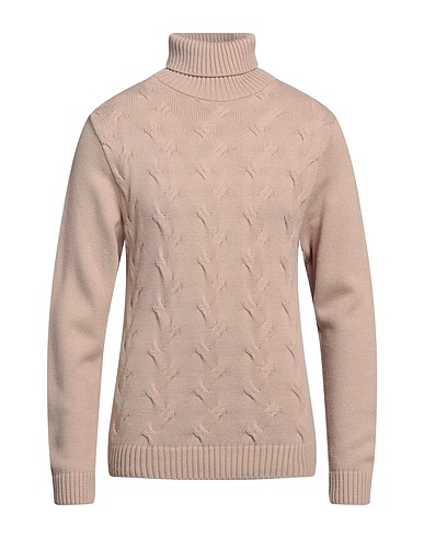 WHY NOT BRAND Turtleneck Beige 70% Acrylic, 30% Wool
