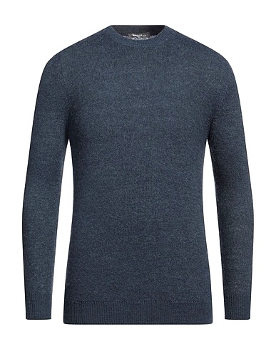 HAVANA & CO. Jumper Pastel blue 58% Acrylic, 28% Mohair wool, 10% Wool, 4% Elastane