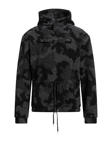 DANIELE ALESSANDRINI Jumper Charcoal 70% Polyester, 20% Wool, 10% Other Fibres
