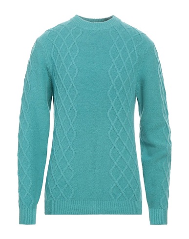 WOOL & CO Sweater Turquoise 80% Wool, 20% Polyamide