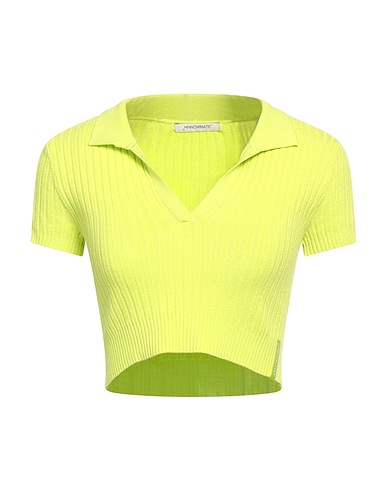 HINNOMINATE Pullover Limettengrün 98% Viskose, 2% Elastan