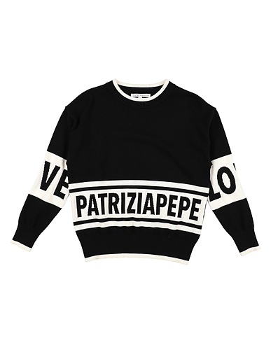 PATRIZIA PEPE Jumper Black 50% Viscose, 28% Polyester, 22% Polyamide