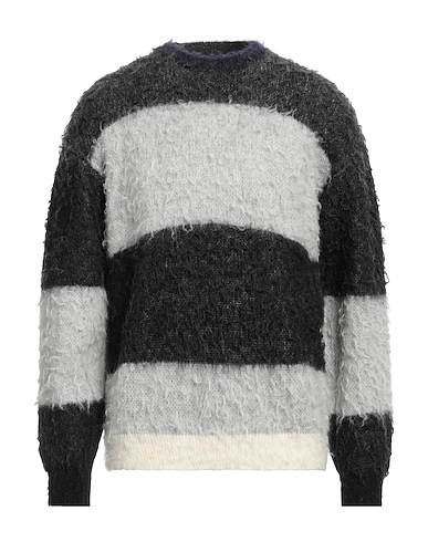 ROBERTO COLLINA Jumper Charcoal 100% Wool