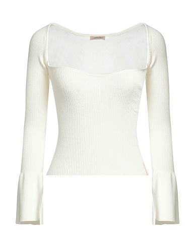 HINNOMINATE Pullover Elfenbein 68% Viskose, 29% Acryl, 3% Elastan