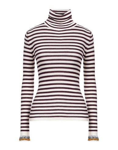 DONDUP Polo neck Off white 100% Merino Wool