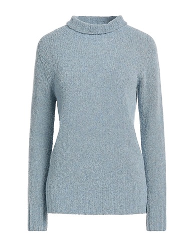 GENTRYPORTOFINO Polo neck Sky blue 80% Virgin Wool, 20% Polyamide