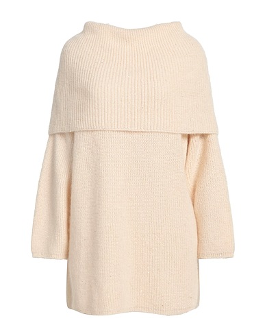 GENTRYPORTOFINO Polo neck Cream 27% Alpaca wool, 27% Mohair wool, 20% Viscose, 19% Polyamide, 7% Polyester