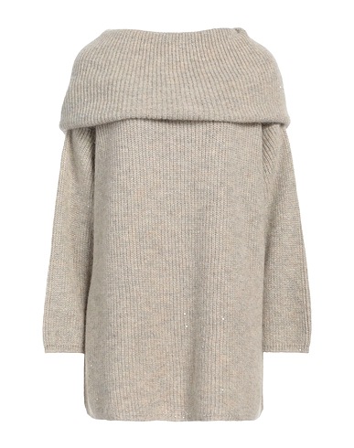 GENTRYPORTOFINO Jumper Beige 27% Alpaca wool, 27% Mohair wool, 20% Viscose, 19% Polyamide, 7% Polyester