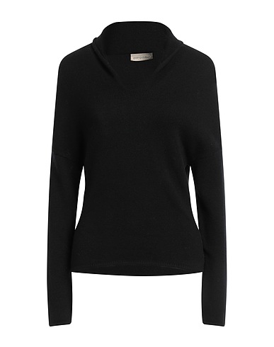 GENTRYPORTOFINO Pullover Schwarz 80% Schurwolle, 20% Kaschmir