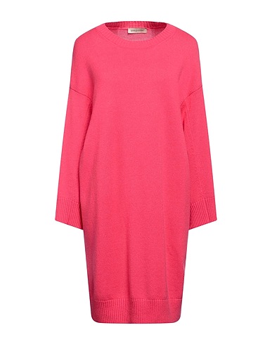 GENTRYPORTOFINO Knit dress Fuchsia 100% Cashmere