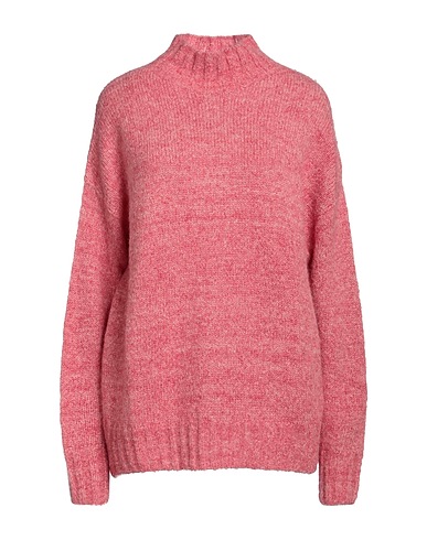 GENTRYPORTOFINO Polo neck Fuchsia 59% Alpaca wool, 20% Polyamide, 15% Cashmere, 6% Wool