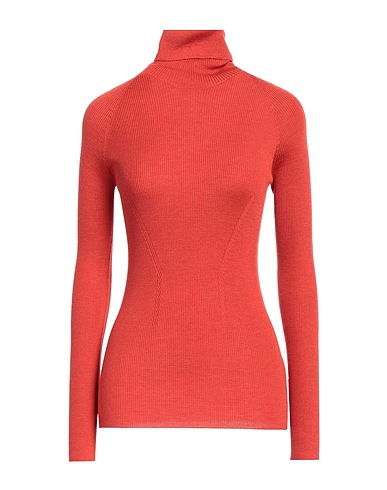 GENTRYPORTOFINO Turtleneck Rust 70% Virgin Wool, 30% Silk