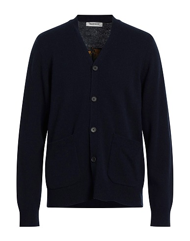 WOOD WOOD Strickjacke Nachtblau 100% Lammwolle